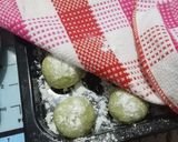 Foto langkah ke 4 dari resep Donat Jadul Matcha Ekonomis.