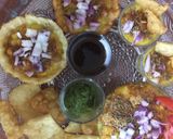 A picture of step 7 of Daal pakwan in different styles.