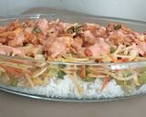 A picture of step 6 of Singaporean Rice 👌.
