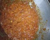 A picture of step 6 of Dhaba style paneer masala.