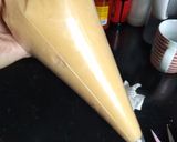 A picture of step 3 of Choux Pastry.