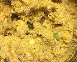 A picture of step 1 of Sweet corn tikki chaat.