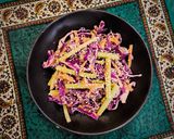 عکس مرحله 4 از دستور سالاد کلم بنفش آسیایی (Asian Red Cabbage Salad)