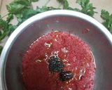 A picture of step 5 of Beetroot chutney.