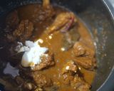 A picture of step 6 of Khada Masala Gosht.
