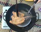 Foto langkah ke 5 dari resep Cacapan Hampalam Limau Kuit Garih Haruan.