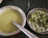 A picture of step 3 of Pesarettu.