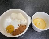 A picture of step 1 of Milo Mug Cake @ 2mins.