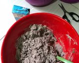 Foto langkah ke 1 dari resep Roti Kasur Coklat isi Coklat Dan Vanila.