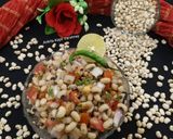 A picture of step 5 of Lobia Chaat.