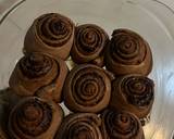 صورة الخطوة 6 من وصفة سينابون بالتشوكليت (‏Chocolate cinnamon rolls)