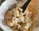 Foto del paso 5 de la receta Magdalenas saladas de jamón y queso