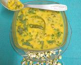 A picture of step 6 of Dahiwale Khatta Moong Curry. (Gujarati khatta Moong).