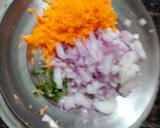 A picture of step 2 of Oats and Moong dal Patties.