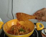 A picture of step 2 of Masala Macaroni.