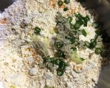 A picture of step 3 of Spinach Tikki.