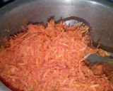 A picture of step 4 of Gajar ka Halwa.