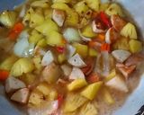 รูปขั้นตอนการทำที่ 4 ของ ผัดเปรี้ยวหวานไก่ยอ ราดหน้าข้าว