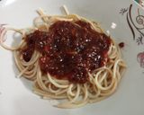 Foto langkah ke 4 dari resep Spaghetti Bolognese simpel.