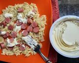 Foto del paso 4 de la receta: Riso con salchichas y queso crema
