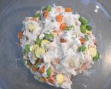 蔬菜花枝蝦餅的食譜步驟3照片