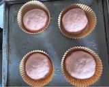 Foto langkah ke 12 dari resep Bakpao Apel Isi Custard Apel (dg Pewarna Angkak).