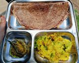 रागी डोसा रेसिपी चरण 8 फोटो