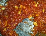 A picture of step 6 of Apple halwa.