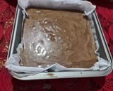 A picture of step 3 of Cadbury Chocolate Brownies with Vanilla Ice-cream.
