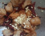 Gambar langkah 5 resipi Ikan Dori Kung Pao.