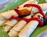 A picture of step 10 of Scallion Egg Pancake Rolls.