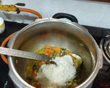 A picture of step 2 of Vegetable Kutki.