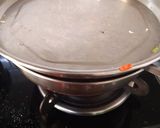 A picture of step 4 of Masala oats.
