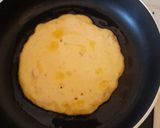 A picture of step 3 of Cucumber Besan Chilla.