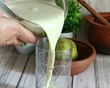 A picture of step 5 of Masala Pear & Mint Lassi For Diwali Party.