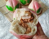 Foto langkah ke 10 dari resep Bakpao Buah Persik.