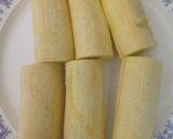 Foto langkah ke 1 dari resep Pisang Bakar Cokelat Mozzarella.
