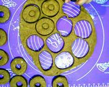 Foto langkah ke 5 dari resep Donat Panggang Icing Sugar & Chocolate Topping.