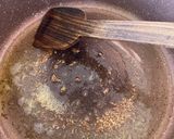 A picture of step 6 of Lilva mutter muthia shaak.