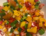 A picture of step 2 of San Fernando Nachos.