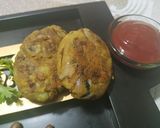 A picture of step 5 of Rajma Kebabs.
