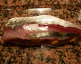Foto del paso 19 de la receta: Lomos de jurel, rellenos de gambas en salsa con un toque mejicano