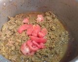 A picture of step 3 of Beef Qeema.