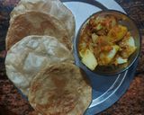 A picture of step 5 of Aloo Pyaz ki Sabzi.