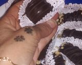 صورة لخطوة 4 من وصفة حلوة السيقارة بالشكولاطة بدون فرن 🍫🍫😁😍