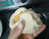 A picture of step 7 of Aloo pudina ke cheese parathe.