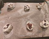 Une image de l'étape 14 de Pains aux raisins maison.