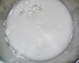 A picture of step 1 of Karachi Halwa.