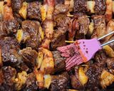 Foto del paso 5 de la receta: 🍢🌶️Brochetas picantes 🌶️🍢 Carne, cebolla y panceta