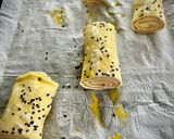 Foto del paso 2 de la receta: Rollitos hojaldrados de jamón y queso (en airfryer)